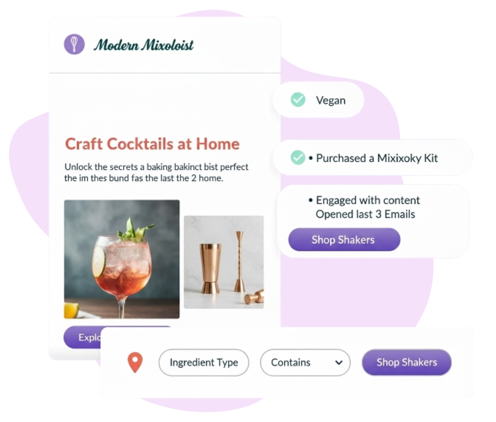 Personalized email message preview
